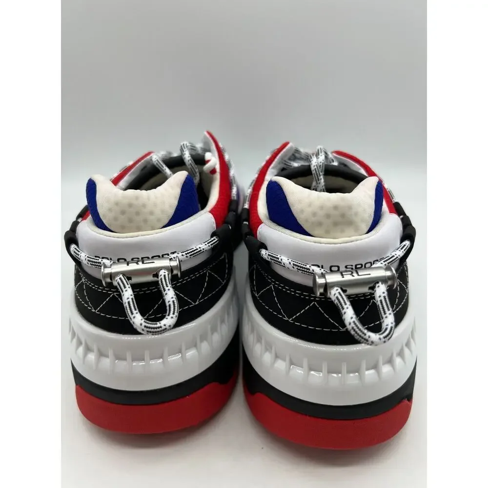 Polo Ralph Lauren PS200 SK HTL Men's Red Blue White Shoes Size 14 NEW